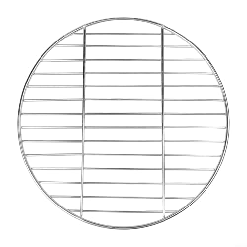 Runder Grillrost aus Edelstahl zum Kochen im Freien – mehrere Größen erhältlich, 28 cm, 33 cm, 38 cm von HaloModora