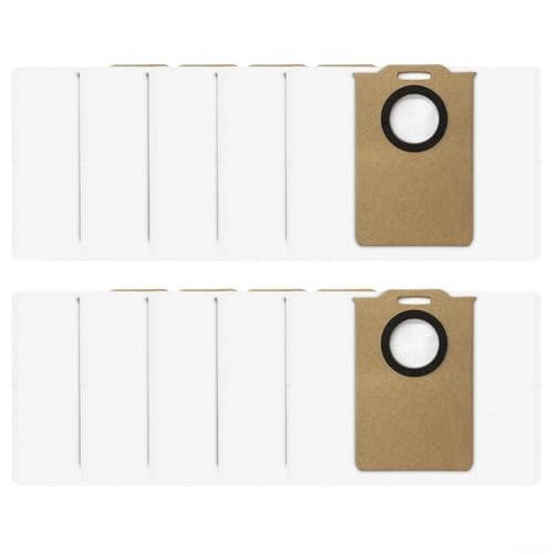 Selbstentleerende Ersatz-Staubbeutel für Ultenic für T20 Pro Roboter-Staubsauger, 3,5 l Fassungsvermögen, 4 Stück (10 Stück) von HaloModora