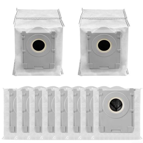 Staubsaugerbeutel, 3,5 l, kompatibel mit ECOVACS für Deebot Mini automatische Entleerungsstation, 4/10 Stück (10 Stück) von HaloModora