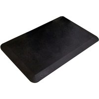 COBA Ergonomiematte aus PU, BxL 500 x 800 mm, schwarz von COBA