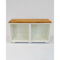 Holzplatte Eiche Für Ikea Eket | Sitzbank-Upgrade & Möbel-Refresher Aus Massivholz Eiche, Perfekte Passform Ikea Hack von HaltdieFraeseDE