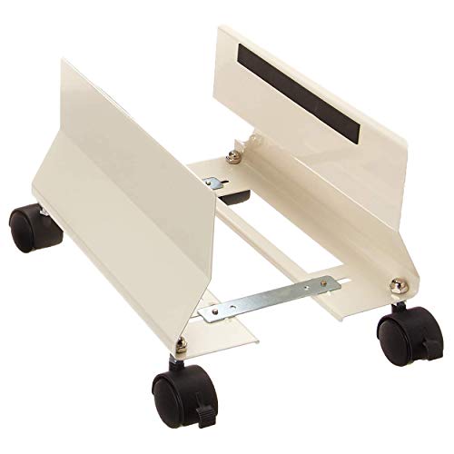 Halter Lz-402 Universal CPU Metallständer Fall Caddy Mit Verstellbarer Breite Und 4 Rollen Lenkrollen 53 Lbs - 3.7 "/ 9" X 10,6 "X 8.3" von Halter