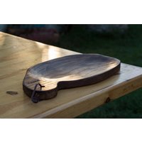 Handgeschnitztes Schneidebrett/Schüssel Und Aus Kastanienholz Holzschale Für Camping Küche Holz Handgeschnitztes Schneidebrett/Schüssel Und Aus Kastanienholz Holzschale Für Camping Küche Holz von HalusBushcraft