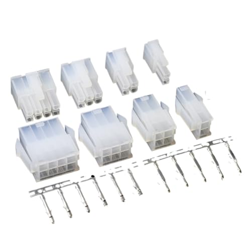 1/5Sets 5557 5559 2x2/3/4/5/6/7/8/9/10/11/12Pin 4,2mm Pitch Terminal/Gehäuse/Pin Header Draht Stecker Adapter Kits(2X5P,5Sets) von HamPaesk