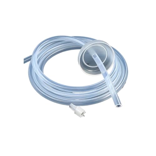 1 Satz Silikonschlauch in Lebensmittelqualität mit Staubschutzschlauch 6 mm x 9 Automatisches Sauggetränkerohr Universal-Einlass-Wasserspender-Kit(304 filter kit,6x9 tube x 1m) von HamPaesk