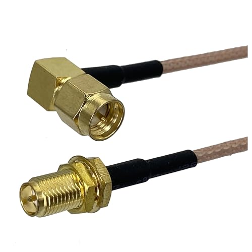 1 Stücke RG316 SMA RPSMA Auf RP Stecker Buchse RF Koaxial Jumper Pigtail Kabel Draht Terminals 4 zoll ~ 10FT(Green,6FT (2M)) von HamPaesk