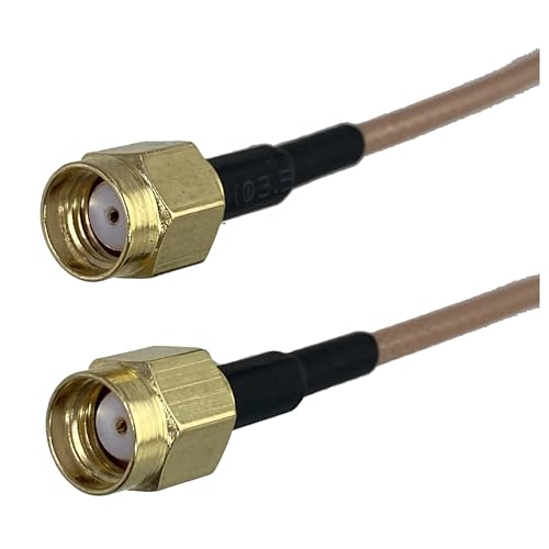 1 Stücke RG316 SMA RPSMA Auf RP Stecker Buchse RF Koaxial Jumper Pigtail Kabel Draht Terminals 4 zoll ~ 10FT(Lavender,10FT (3M)) von HamPaesk