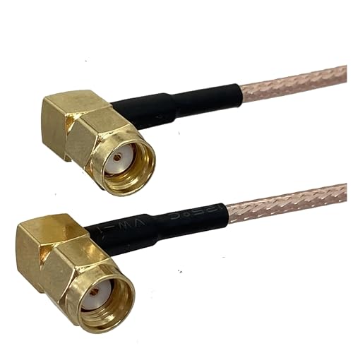 1 Stücke RG316 SMA RPSMA Auf RP Stecker Buchse RF Koaxial Jumper Pigtail Kabel Draht Terminals 4 zoll ~ 10FT(SKY BLUE,6FT (2M)) von HamPaesk