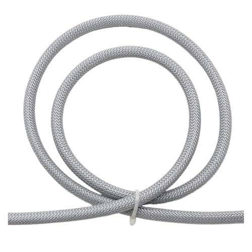 1 stück 1/5/10 M Grau PET Geflochtene Hülse 2 4 6 8 12 14 16 20 25 30 35 40 50 60mm Hohe Dichte Isolierte Kabel Schutz Erweiterbar Mantel(Grey40mm,1 Meter) von HamPaesk