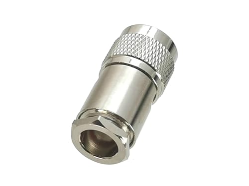 1 stücke UHF PL259 Stecker Anschlussklemme RG8 LMR400 7D-FB RG213 Kabel RF Koaxial Messing Gerade(1-10pcs) von HamPaesk