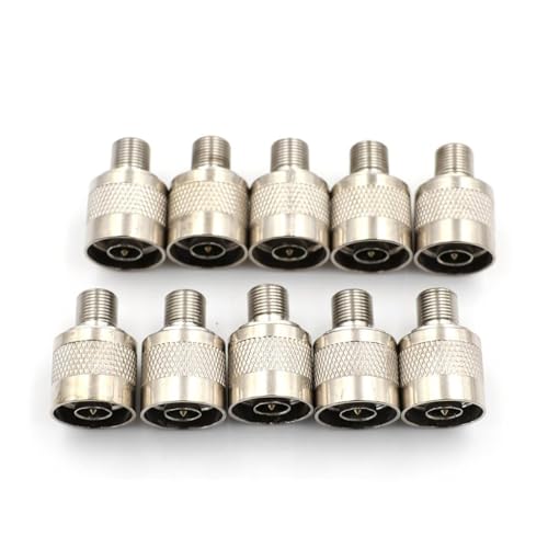 10 Teile/los N-typ N-Stecker Auf F Female Jack RF Coaxial Connector Adapter von HamPaesk