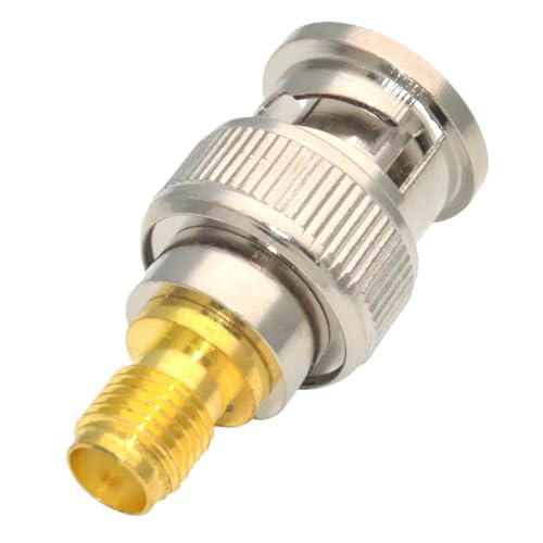 1PC BNC-Stecker auf SMA-Buchse Adapter RF Coax Koaxial Stecker SMA/BNC-KJ SMA-K/BNC-J Walkie-talkie Antenne Anschlüsse von HamPaesk