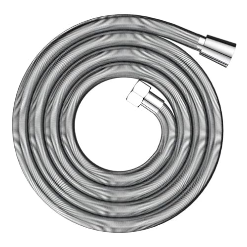 1PC Edelstahl Verschlüsselung Flexible Brauseschlauch Hochdruck Verlängerung Sanitär Rohr Bad Wasserhahn Zubehör(2M) von HamPaesk