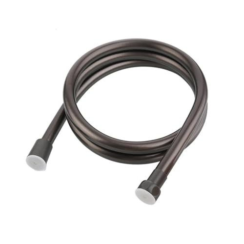 1PC Silber PVC Brauseschlauch Ersatz Handheld Flexible for Badezimmer Kopf Langlebig 1,5 M/2 M/3 M Badewanne(Szary,2M) von HamPaesk