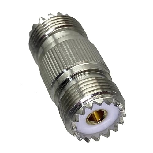 1Pcs UHF Weibliche SO-239 Zu SO239 Jack In Serie RF Koaxial Stecker Adapter von HamPaesk
