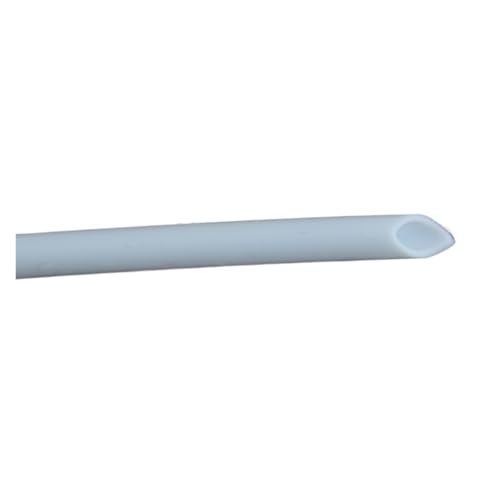 1pc 1/2m Food Grade Silikon Gummi Schlauch Weiß ID 0,5-32Mm Flexible Ungiftig Rohr(White1 meter,9x12mm) von HamPaesk