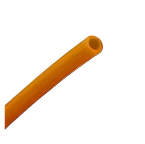 1pc 1/5/10M Lebensmittelqualität Orange Silikon Gummischlauch 3x5/4x6/5x7/6x8mm Flexibles ungiftiges Rohr(Orange1 Meter,ID 6mm x 8mm OD) von HamPaesk