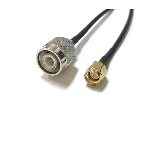 1pc SMA Männlich RP Schalter TNC Stecker RF Koaxialkabel Adapter RG174 20CM 8 "Für WIFI Wireless Modem(SMA male,50CM) von HamPaesk