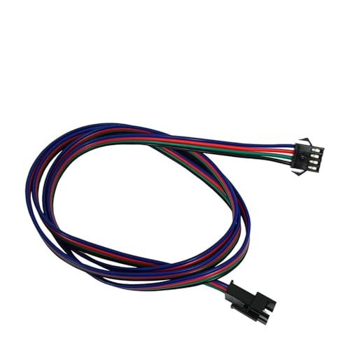 2Pin 3Pin 4Pin Männlich Weiblich Verlängerung Kabel 0,5 m 1m 2m Elektrische Draht JST Stecker for WS2811 WS2812 WS2813 Streifen(4Pin,1m) von HamPaesk