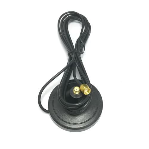 3G-Antennenbasis, magnetisches Design, 3 m langes Verlängerungskabel mit RP-SMA-Stecker von HamPaesk