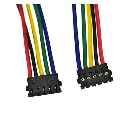 5 STÜCKE 1,2mm Pitch Terminal Draht Lithium-Batterie Kabel 78171 78172 Steckdose Anschluss Linie 2p-6p Einzigen Kopf Doppel-ende(5P,Single head-30cm) von HamPaesk