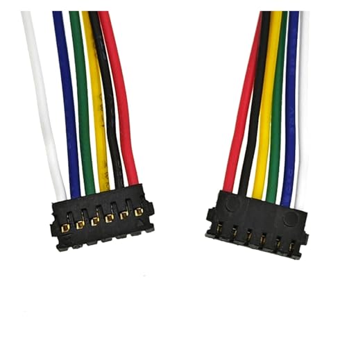 5 STÜCKE 1,2mm Pitch Terminal Draht Lithium-Batterie Kabel 78171 78172 Steckdose Anschluss Linie 2p-6p Einzigen Kopf Doppel-ende(6P,Single head-20cm) von HamPaesk