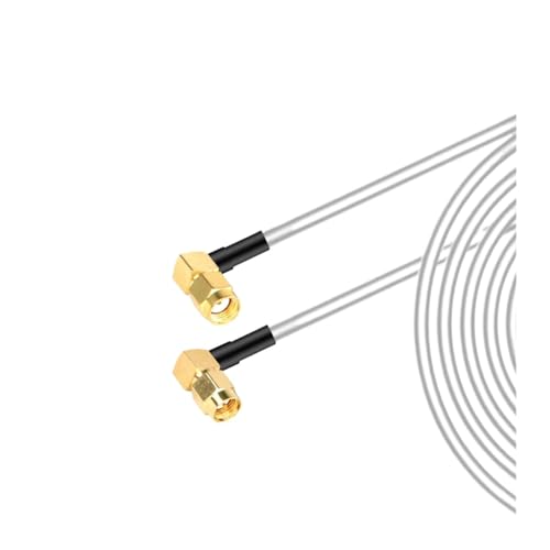 5M, 10M, 15M, SMA-Stecker auf RG58 50 Ohm Koaxialkabelstecker WiFi-Antennenverlängerungsstecker Adapter Pigtail(Pink,10M) von HamPaesk