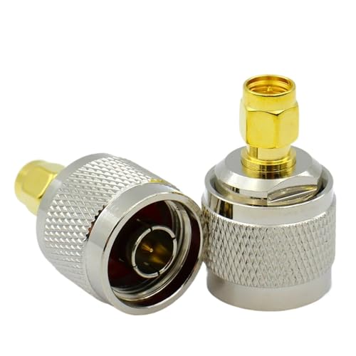 L16 N-Typ Männlich Weiblich Auf SMA Stecker RF WiFi Antenne Koaxial Radio Adapter Gerade Konverter Kit Lot Messing Kupfer(Type 1,5PCS) von HamPaesk