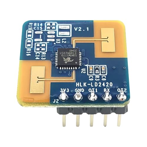 LD2420 Radarmodul Menschlicher Bewegungssensor 24 GHz Unterstützung GPIO UART-Schnittstelle Low Power Smart 5PIN von HamPaesk