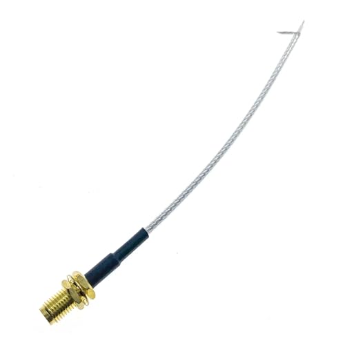 RG316 SMA-WEIBLICHE Buklhead Zu PCB Solder Pigtail for WIFI Wireless Router GPS GPRS Low Loss Jackplug Kabel(1Pcs 1.5M) von HamPaesk