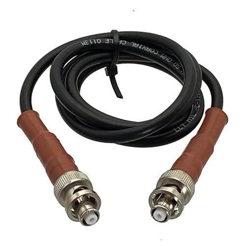 RG58 RP BNC-Stecker auf Stecker SHV 5000 V Crimp RF Koaxial Pigtail Jumper Kabel 6 Zoll ~ 20 M(3FT (1M)) von HamPaesk