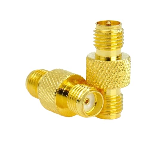 RP-SMA-Buchse RF Adapte SMA zu Hochfrequenz-Koax-Stecker-Koppler-Buchsenkonverter(Type 3,10PCS) von HamPaesk