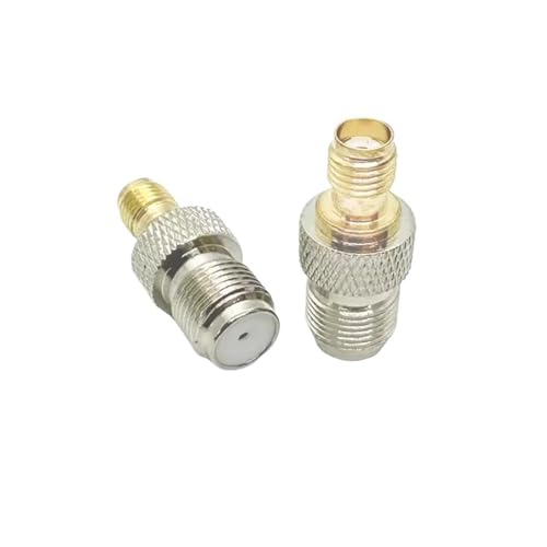 Reines Kupfer F-Typ auf SMA-Stecker weiblich RF Koaxial-Stecker Antennenadapter 4 Typen(SMAK-FK x1) von HamPaesk