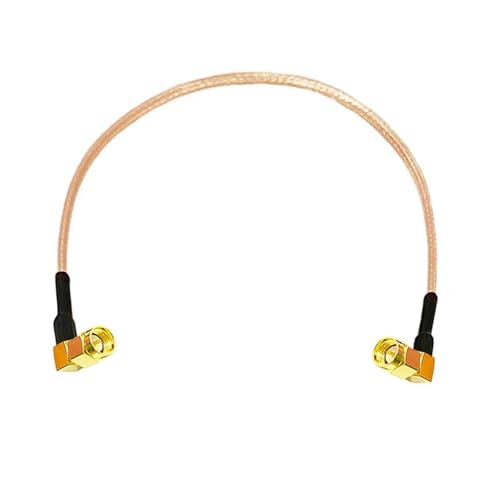 SMA-Stecker rechtwinkliger Schalterstecker 90-Grad-Überbrückungskabel RG316 RG174 RG58 15CM/40CM/100CM Adapter(RG178,15CM) von HamPaesk
