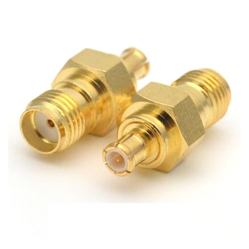 SMA-zu-MCX-Adapter-Kit Männlich-weiblicher Stecker for Jack RF-Koaxialstecker Gerader Konverter(SMAK-MCXJ x1) von HamPaesk