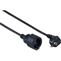 Hama Verlängerungskabel 2 m schwarz von Hama