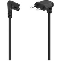 Hama - stromkabel abgewinkelter eurostecker schwarz 30 m von Hama