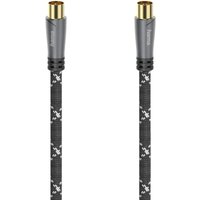 Hama - Antennenkabel 120dB TV-Kabel Signalübertragungskabel Optimale Empfangsqualität 3 Meter von Hama