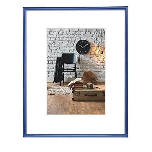 Hama 00061656 Kunststoffrahmen Sevilla, blau, 21 x 29,7 cm Hama 00061656 Kunststoffrahmen Sevilla, blau, 21 x 29,7 cm von Hama