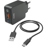 Hama USB-Ladegerät 19.5W Innenbereich, Steckdose Ausgangsstrom (max.) 3000mA Anzahl Ausgänge: 1 x von Hama
