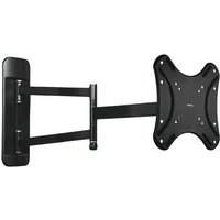 Hama 108732 TV-Wandhalterung Fullmotion 19-48" Schwarz Wandhalter TV-Wandträger Flachbildschirm Fernseher TV-Halterung für die Wand schwenkbar neigbar von Hama