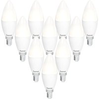 10er Set LED-Lampe, E14, eek: f, 5,5 w, 470 lm, wlan, dimmbar - Hama von Hama