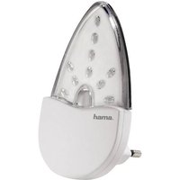 Hama 113960 LED-Nachtlicht Oval LED Bernstein Weiß von Hama