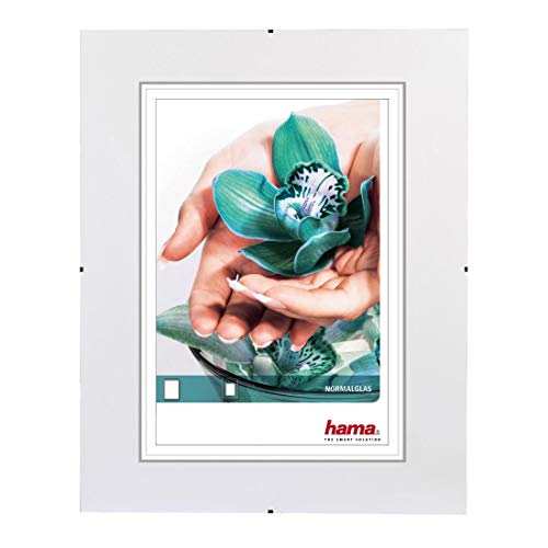 Hama 29.7 x 42 cm rahmenloser Bilderhalter Clip-Fix, 29,7 x 42 cm, Glas, durchsichtig Hama 29.7 x 42 cm rahmenloser Bilderhalter Clip-Fix, 29,7 x 42 cm, Glas, durchsichtig von Hama