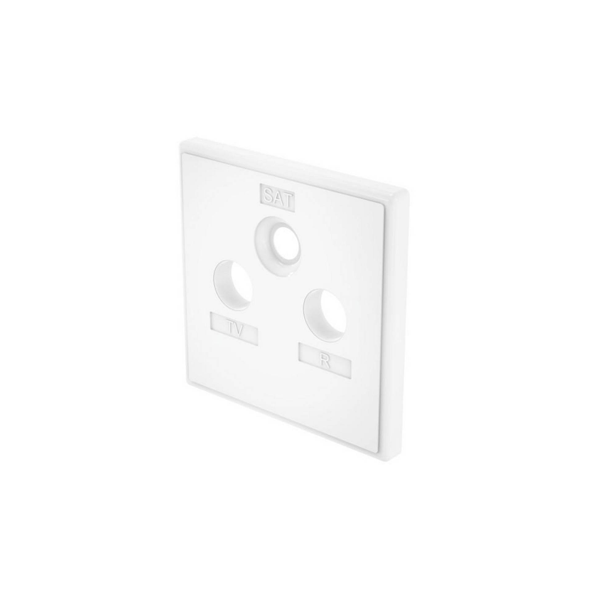 Hama Abdeckplatte für SAT-/Antennendose weiß Hama Abdeckplatte für SAT-/Antennendose weiß von Hama