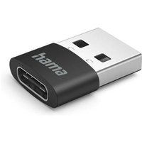 Hama Adapter 00201532 USB-C Buchse auf USB-A Stecker 3er Pack Schwarz von Hama