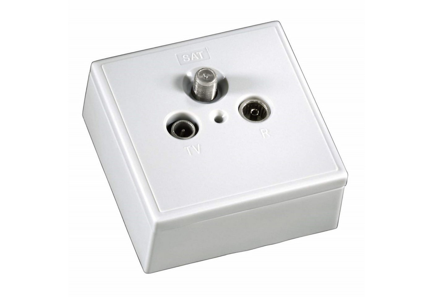 Hama Antennensteckdose Antennen-Dose 3-Fach 18dB Sat-Dose Aufputz, TV Radio Durchgangsdose Wanddose für Unicable DVB-S2 DVB-C DVB-T2 Sat Hama Antennensteckdose Antennen-Dose 3-Fach 18dB Sat-Dose Aufputz, TV Radio Durchgangsdose Wanddose für Unicable DVB-S2 DVB-C DVB-T2 Sat von Hama