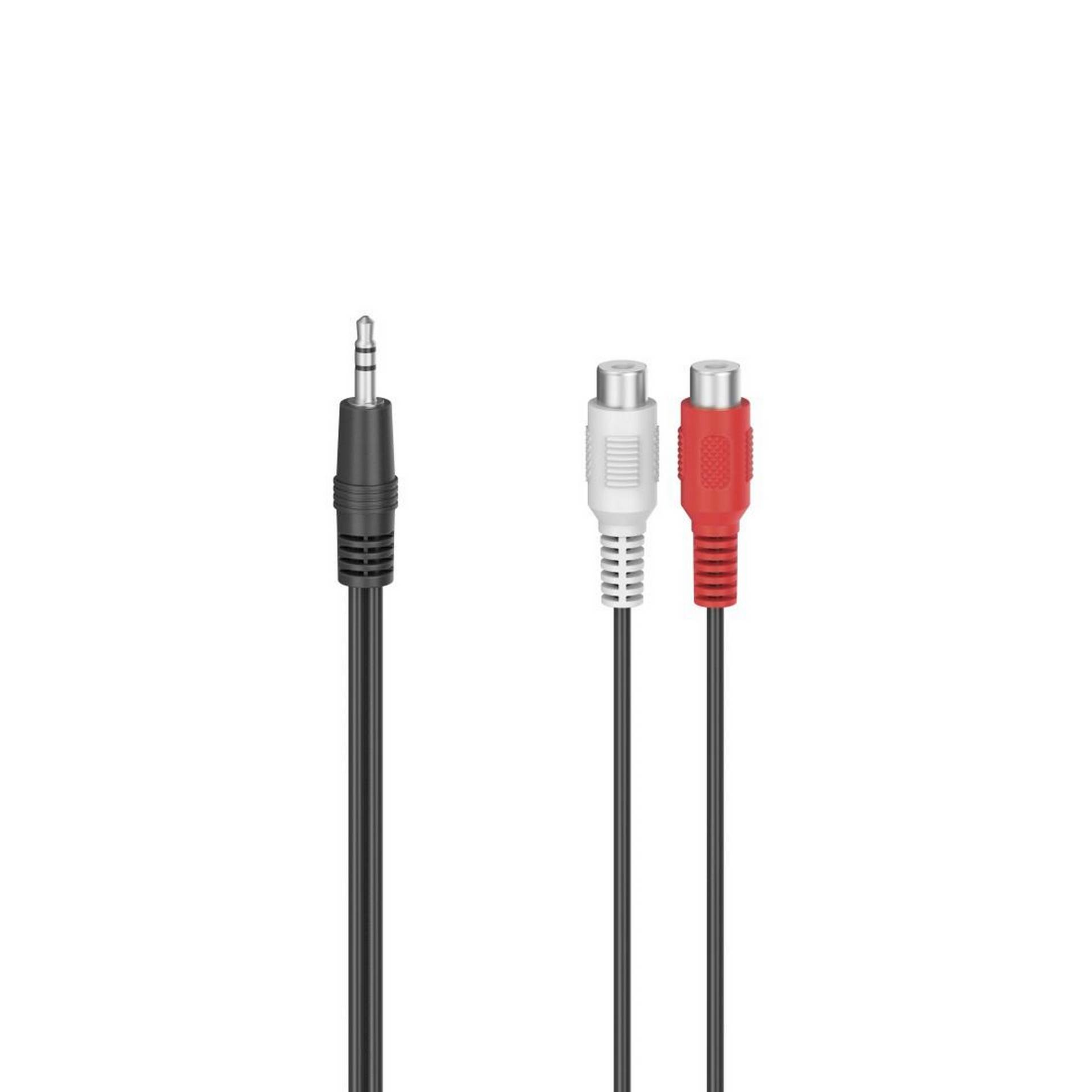 Hama Audio-Adapter Stereo 3,5 mm Klinkenstecker mit 2 x Cinch-Buchse Hama Audio-Adapter Stereo 3,5 mm Klinkenstecker mit 2 x Cinch-Buchse von Hama