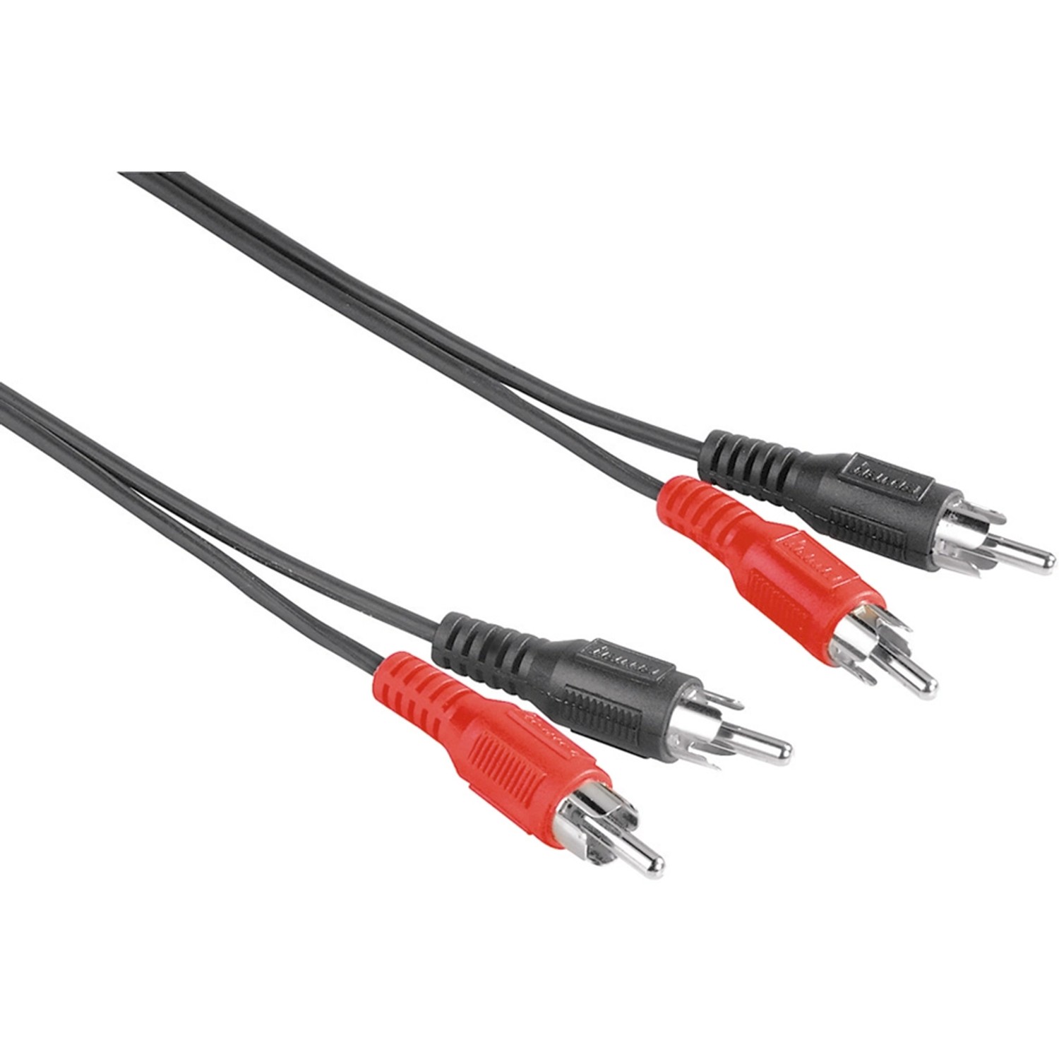 Hama Audio-Kabel 2 Cinch-Stecker/2 Cinch-Stecker Schwarz 2,5 m Hama Audio-Kabel 2 Cinch-Stecker/2 Cinch-Stecker Schwarz 2,5 m von Hama