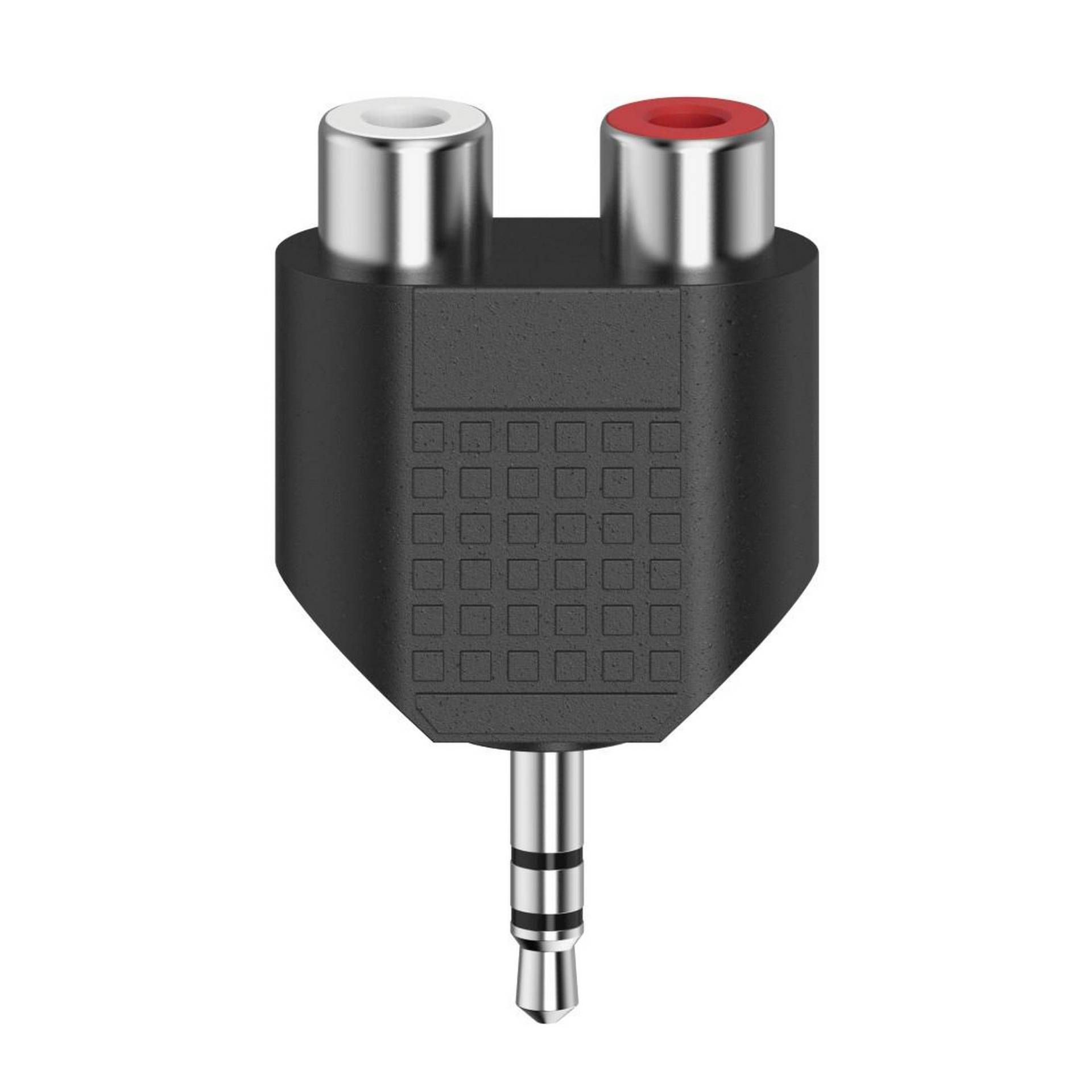 Hama Audio-Kurzadapter Stereo 3,5 mm Klinkenstecker mit 2 x Cinch-Kupplung Hama Audio-Kurzadapter Stereo 3,5 mm Klinkenstecker mit 2 x Cinch-Kupplung von Hama